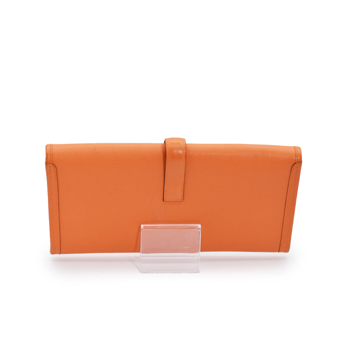 Authentic Orange Hermes Clutch image 3