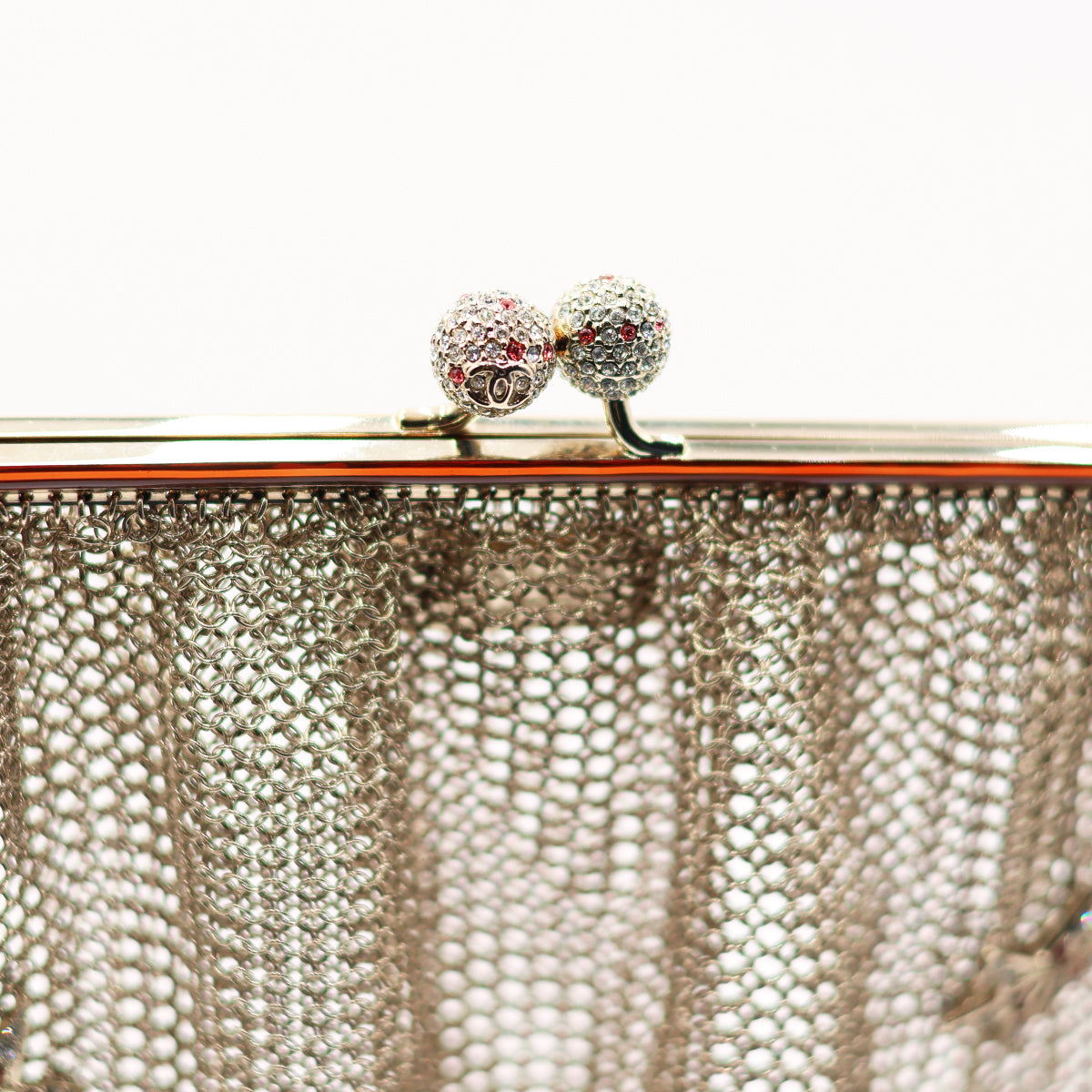 Chanel Rare Vintage Mesh Metal