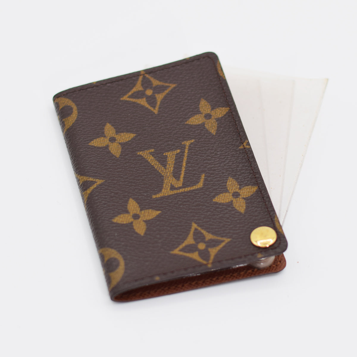 Louis Vuitton Monogram Porte Cartes Credit Pression Card Case image 2